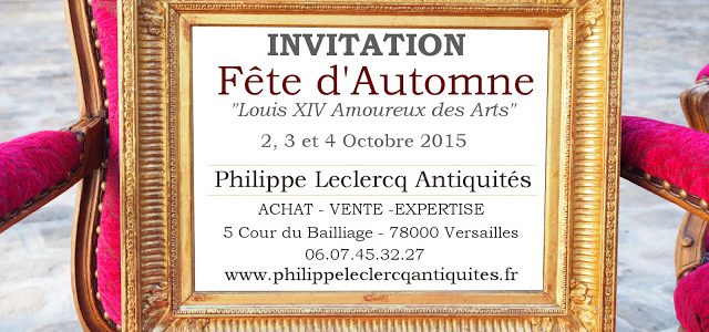 Fête d’automne au magasin d’antiquités Philippe Leclercq