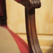 Paire de fauteuils à dossier plat d'époque Louis XVI