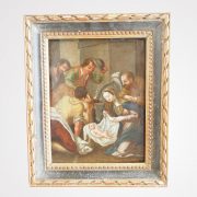 Peinture sur cuivre d'époque XVIIeme
