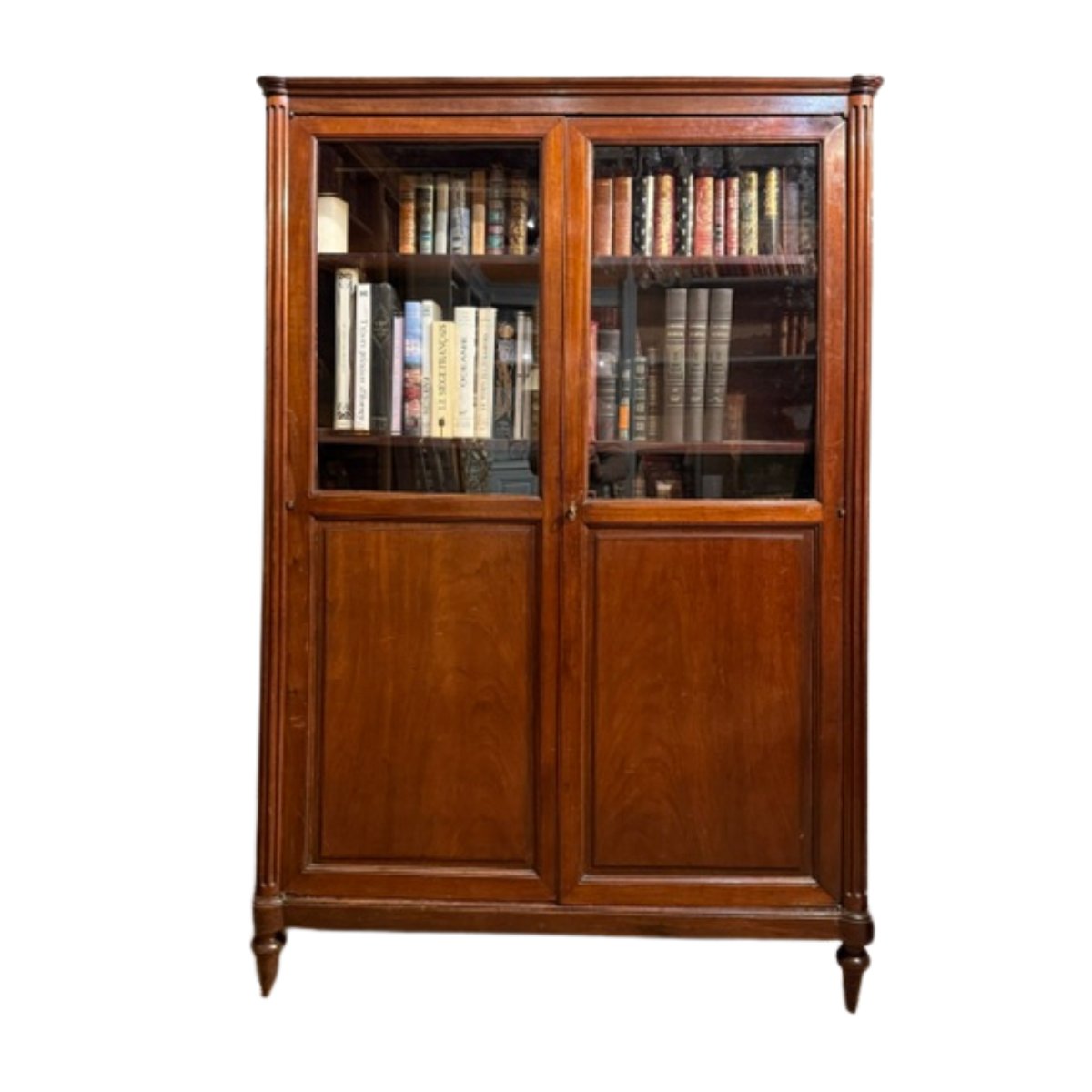 Bibliothèque en acajou de Cuba