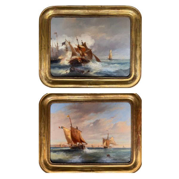 Combat naval et bateaux de pêche par J. William