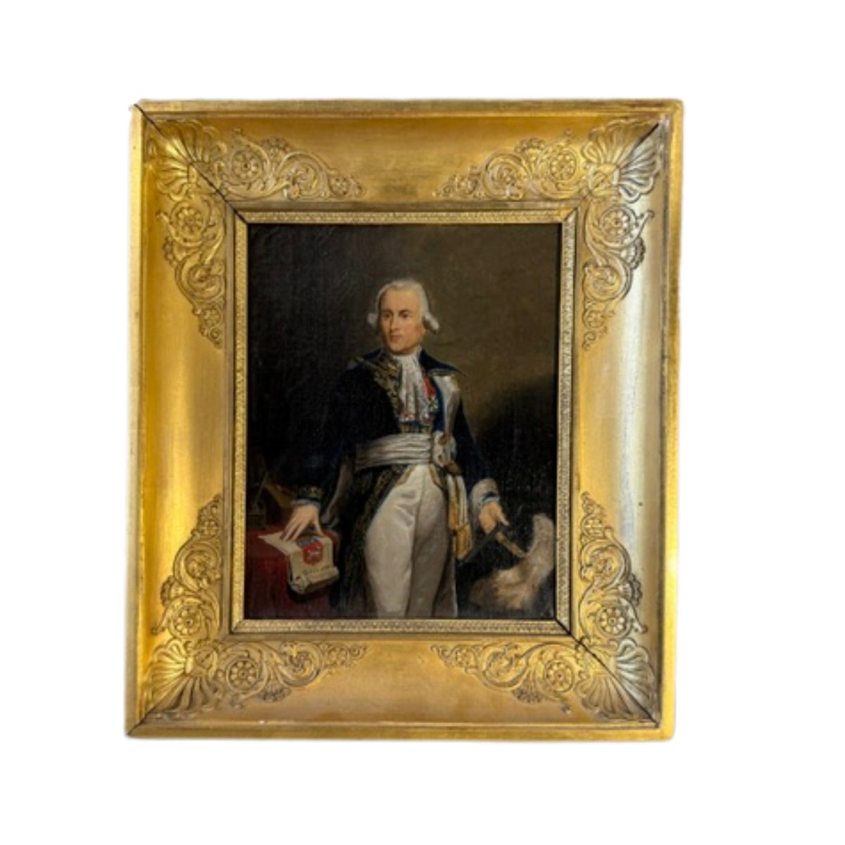 Portrait d’un homme en habit d’époque