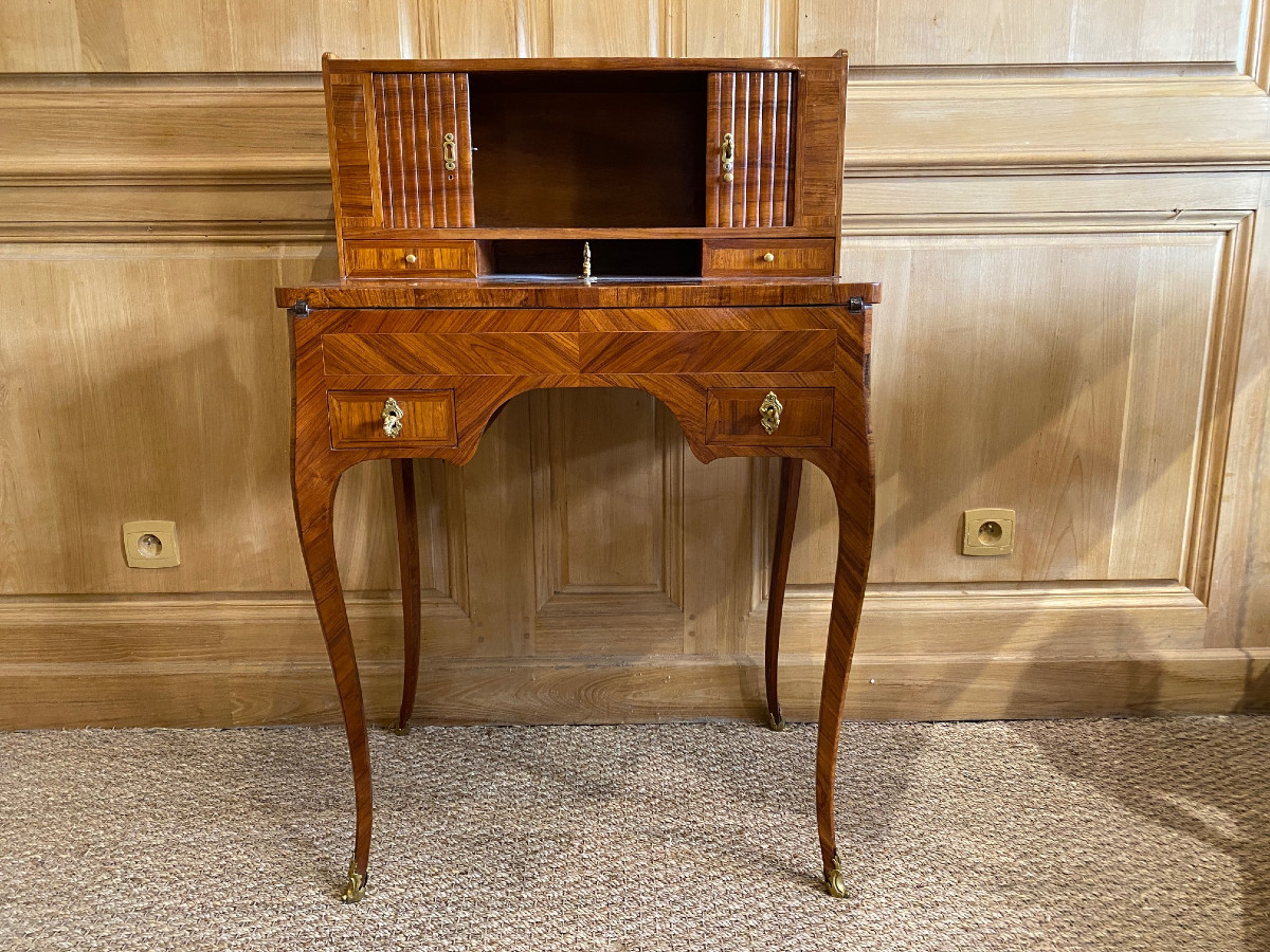 Bonheur du jour d’époque Louis XV estampillé G.cordié – Image 2