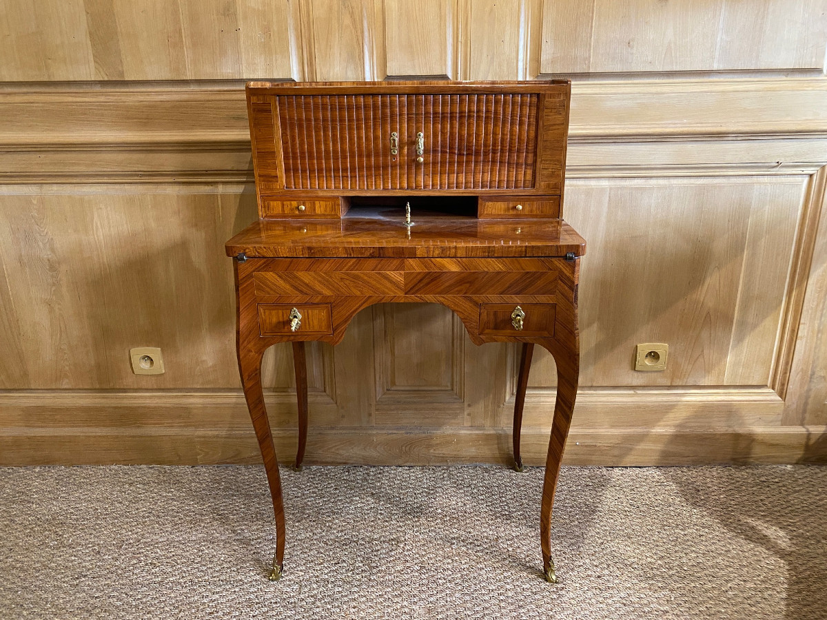Bonheur du jour d’époque Louis XV estampillé G.cordié – Image 3