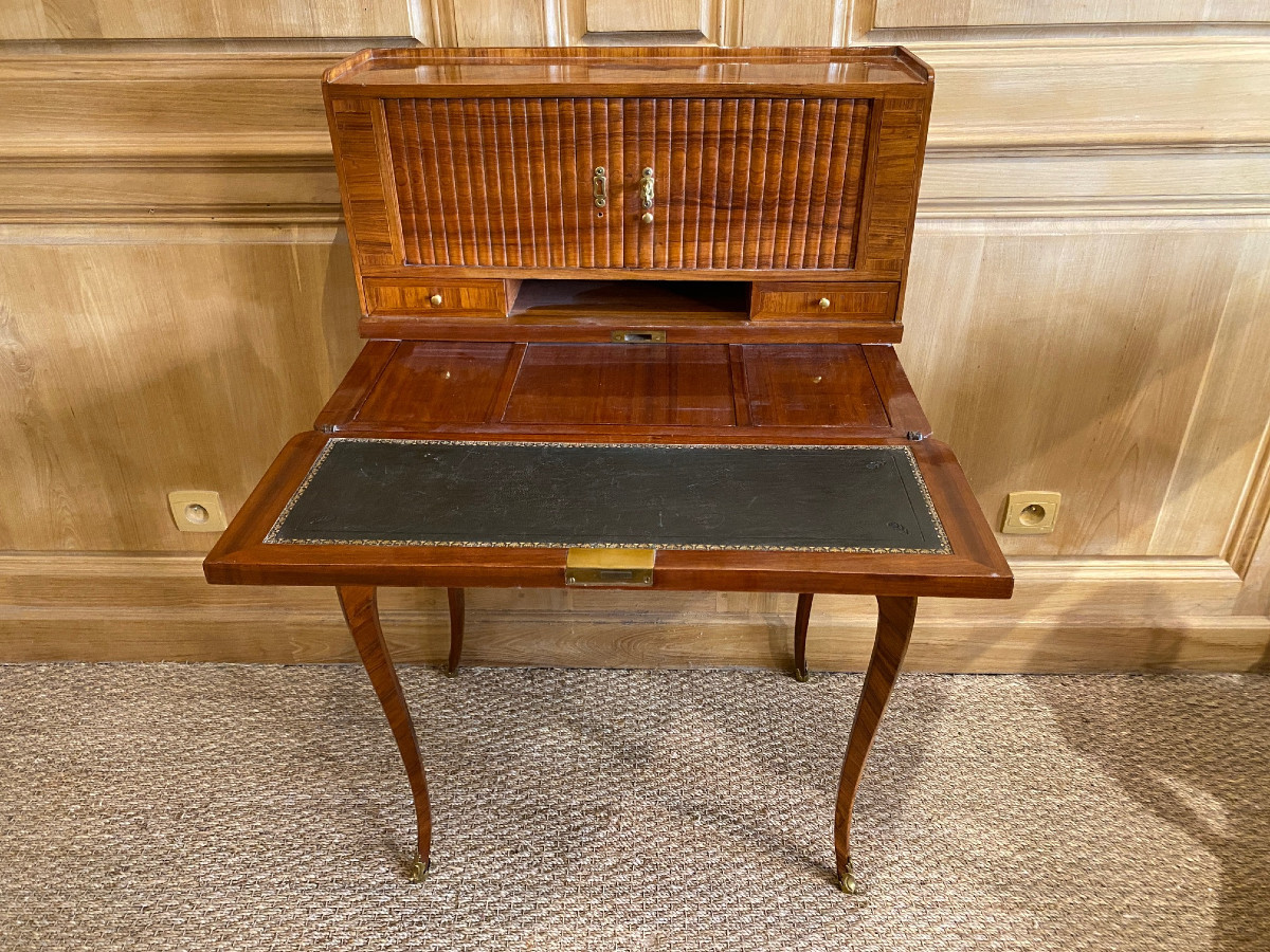 Bonheur du jour d’époque Louis XV estampillé G.cordié – Image 4