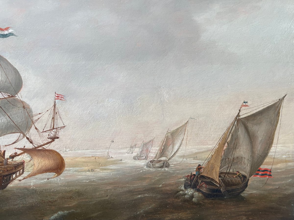 Cornelis VERBEECK (circa 1590 – circa 1631 Amsterdam), suiveur de – Image 5