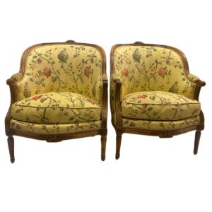 Paire de Fauteuils Marquises Fin XIX