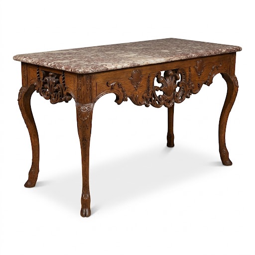 Importante table à gibier d'époque Régence – Image 2