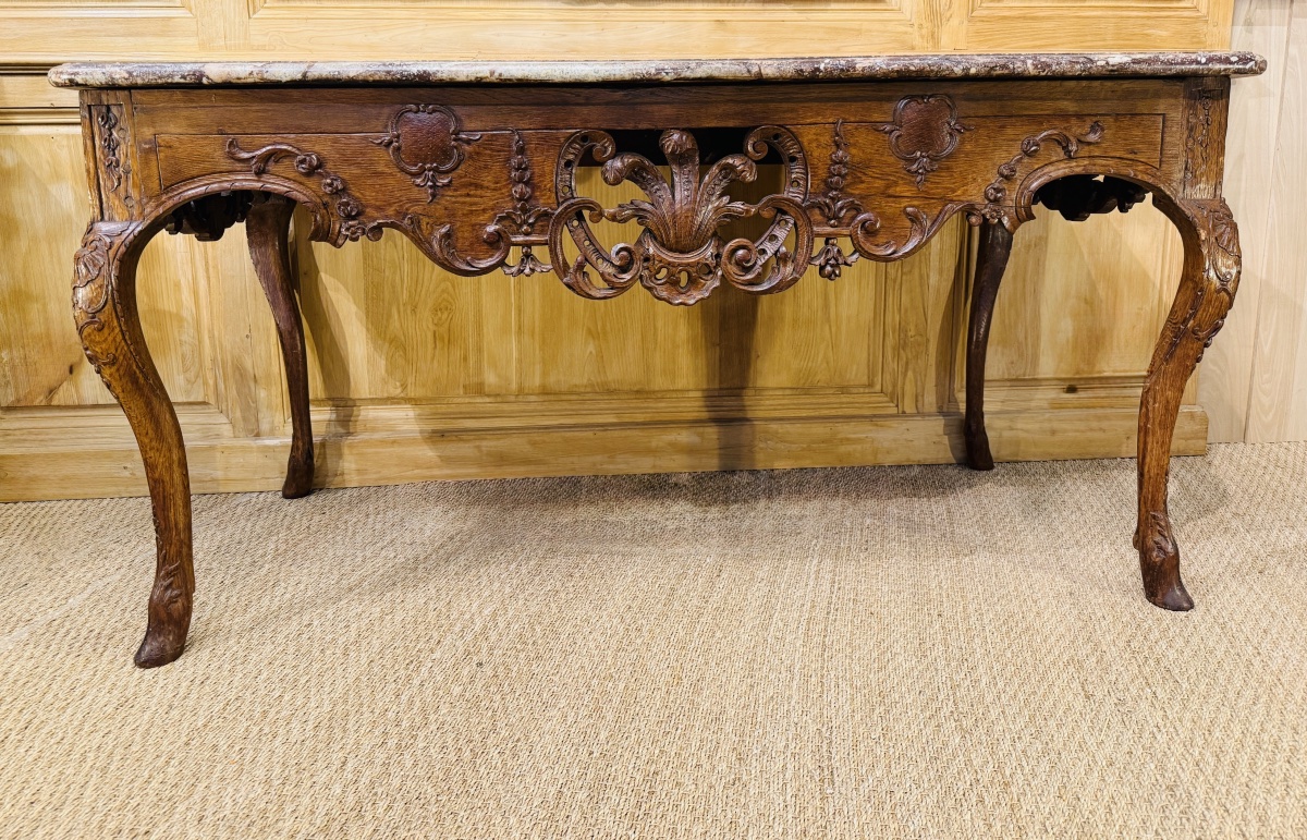 Importante table à gibier d'époque Régence – Image 3