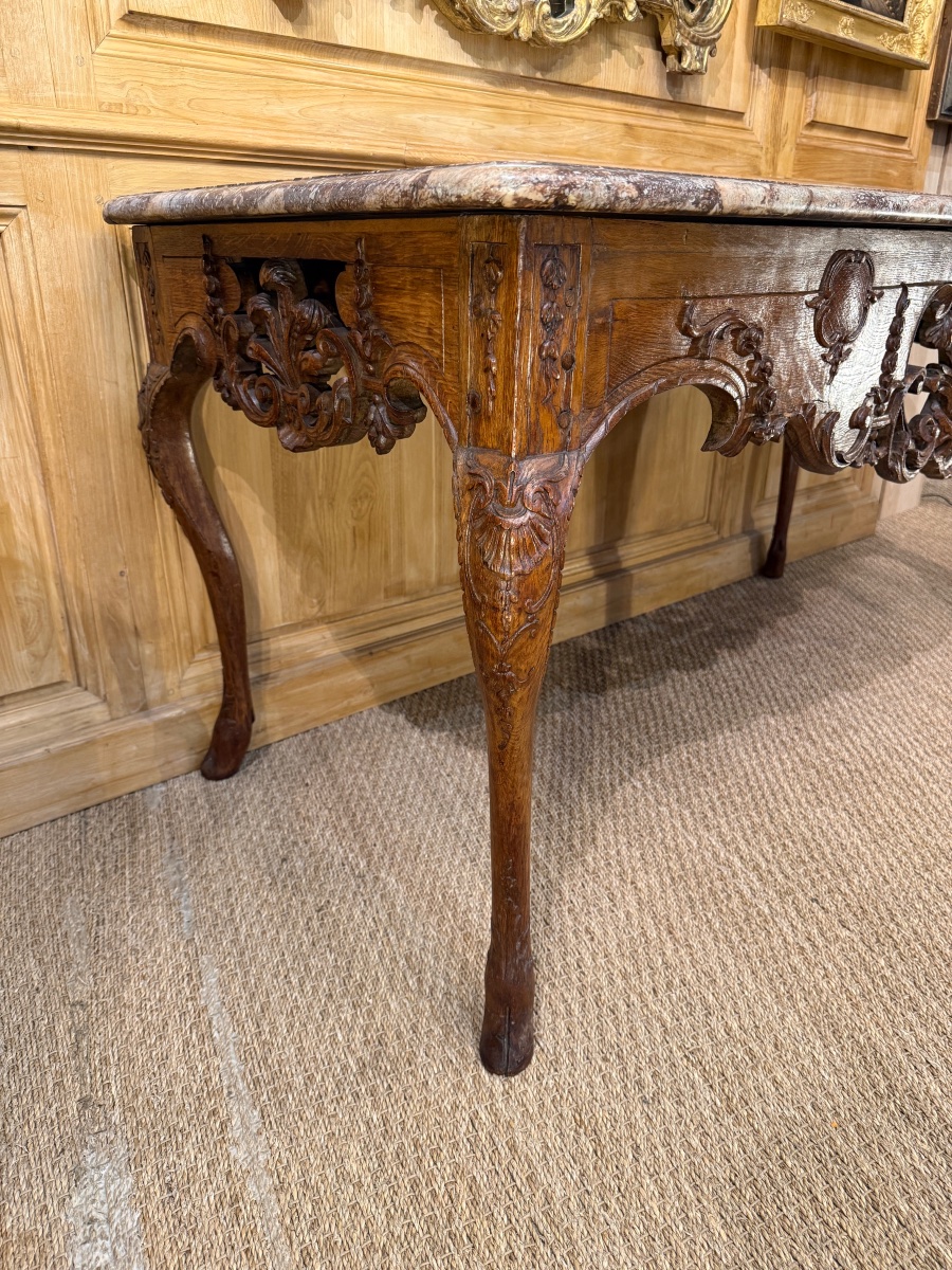 Importante table à gibier d'époque Régence – Image 5